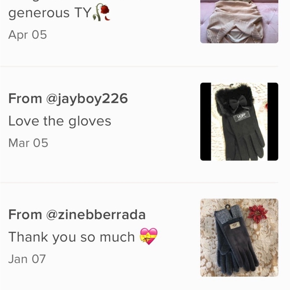 Notes from previous buyers.